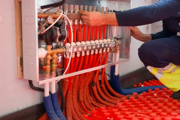 In-floor radiant heating