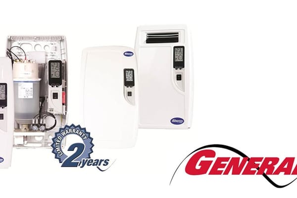 Steam humidifier installation
